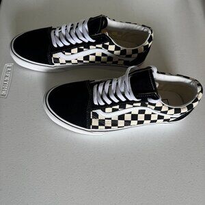 Vans old skool low checkboard new